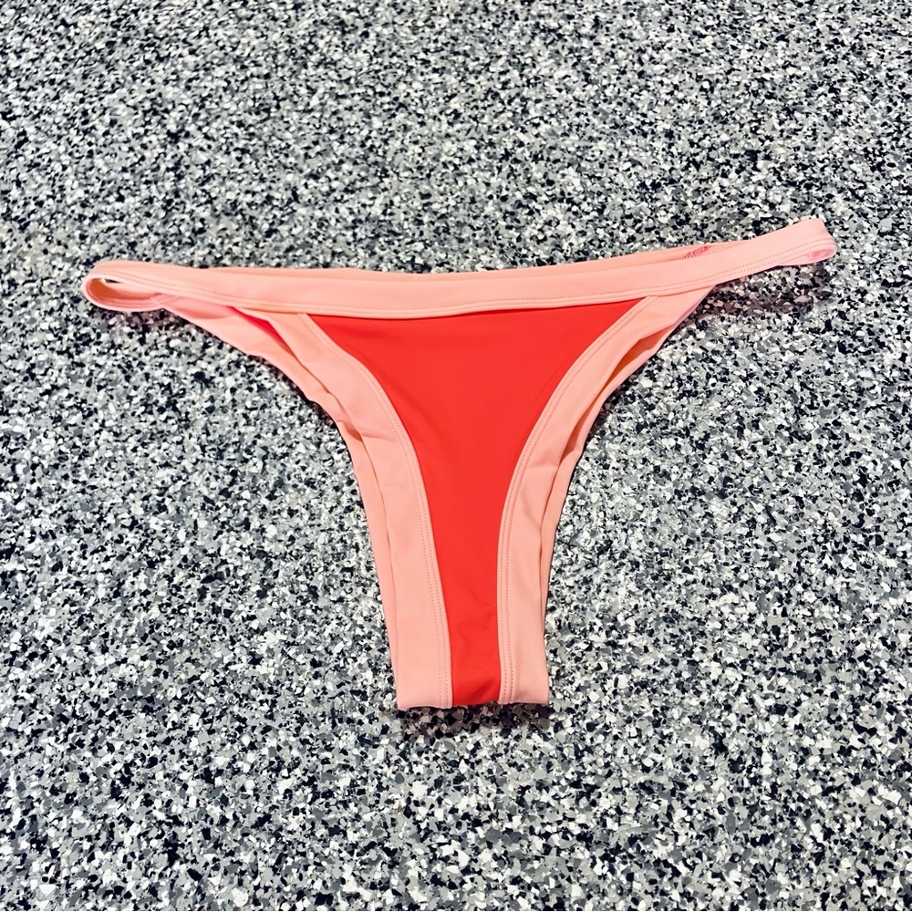Seatonic ✦ Cheeky Pink Swim Bikini Bottom (M)